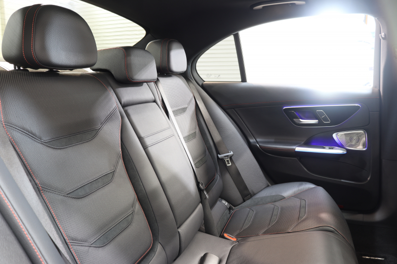 AMG Cクラス C43 4MATIC ﾚｰﾀﾞｰｾｰﾌﾃｨPKG　BSG搭載 ｷｰﾚｽｺﾞｰ 黒本革 ﾍﾞﾝﾁﾚｰﾀｰ ﾊﾟﾉﾗﾏSR ﾍｯﾄﾞｱｯﾌﾟD MBUXﾅﾋﾞTV&ARﾅﾋﾞ ｽﾏﾎ連携 ﾌﾞﾙﾒｽﾀｰ 360ｶﾒﾗ PTS LEDﾗｲﾄ 自動ﾄﾗﾝｸ AMG専用装備&ﾁｭｰﾆﾝｸﾞ Rｱｸｽﾙｽﾃｱﾘﾝｸﾞ 9AT　2年保証