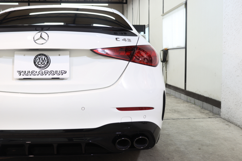 AMG Cクラス C43 4MATIC ﾚｰﾀﾞｰｾｰﾌﾃｨPKG　BSG搭載 ｷｰﾚｽｺﾞｰ 黒本革 ﾍﾞﾝﾁﾚｰﾀｰ ﾊﾟﾉﾗﾏSR ﾍｯﾄﾞｱｯﾌﾟD MBUXﾅﾋﾞTV&ARﾅﾋﾞ ｽﾏﾎ連携 ﾌﾞﾙﾒｽﾀｰ 360ｶﾒﾗ PTS LEDﾗｲﾄ 自動ﾄﾗﾝｸ AMG専用装備&ﾁｭｰﾆﾝｸﾞ Rｱｸｽﾙｽﾃｱﾘﾝｸﾞ 9AT　2年保証