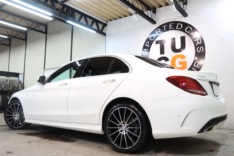 メルセデスベンツ Cクラス C250ｽﾎﾟｰﾂ ﾚｻﾞｰｴｸｽｸﾙｰｼﾌﾞ&ﾚｰﾀﾞｰｾｰﾌﾃｨPKG　ｷｰﾚｽｺﾞｰ 赤本革 ﾍｯﾄﾞｱｯﾌﾟD HDDﾅﾋﾞTV BT音楽 ﾌﾞﾙﾒｽﾀｰ ﾊﾞｯｸｶﾒﾗ PTS LEDﾗｲﾄ 自動ﾄﾗﾝｸ ﾊﾝｽﾞﾌﾘｰA AMGｴｱﾛ&19AW ｴｱｻｽ 7AT　2年保証