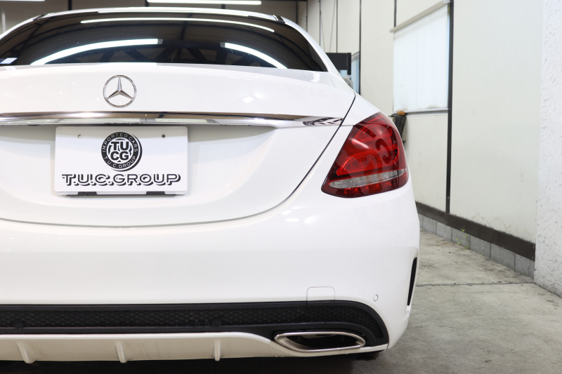 メルセデスベンツ Cクラス C250ｽﾎﾟｰﾂ ﾚｻﾞｰｴｸｽｸﾙｰｼﾌﾞ&ﾚｰﾀﾞｰｾｰﾌﾃｨPKG　ｷｰﾚｽｺﾞｰ 赤本革 ﾍｯﾄﾞｱｯﾌﾟD HDDﾅﾋﾞTV BT音楽 ﾌﾞﾙﾒｽﾀｰ ﾊﾞｯｸｶﾒﾗ PTS LEDﾗｲﾄ 自動ﾄﾗﾝｸ ﾊﾝｽﾞﾌﾘｰA AMGｴｱﾛ&19AW ｴｱｻｽ 7AT　2年保証