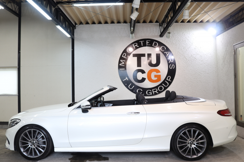 メルセデスベンツ Cクラス C180ｶﾌﾞﾘｵﾚ ｽﾎﾟｰﾂ ﾚｻﾞｰｴｸｽｸﾙｰｼﾌﾞ&ﾚｰﾀﾞｰｾｰﾌﾃｨPKG　ｷｰﾚｽｺﾞｰ 黒本革 ｴｱｽｶｰﾌ ﾍｯﾄﾞｱｯﾌﾟD HDDﾅﾋﾞTV BT音楽 ﾊﾞｯｸｶﾒﾗ PTS LEDﾗｲﾄ AMGｴｱﾛ&19AW ﾀﾞｲﾅﾐｯｸS 黒幌 9AT　2年保証