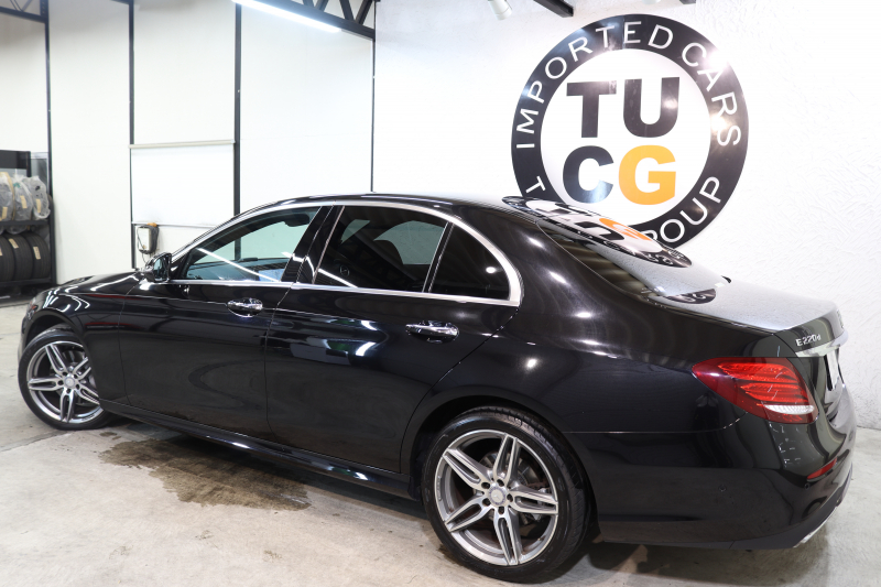 メルセデスベンツ Eクラス E220d AVG ｽﾎﾟｰﾂ ﾚｻﾞｰ&ﾚｰﾀﾞｰｾｰﾌﾃｨPKG　ｷｰﾚｽｺﾞｰ 黒本革 HDDﾅﾋﾞTV ｽﾏﾎ連携 ﾌﾞﾙﾒｽﾀｰ 360ｶﾒﾗ PTS LEDﾗｲﾄ 自動ﾄﾗﾝｸ AMGｴｱﾛ&19AW ﾀﾞｲﾅﾐｯｸS 9AT　2年保証