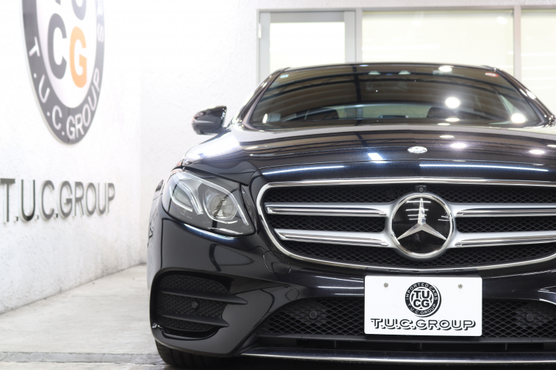 メルセデスベンツ Eクラス E220d AVG ｽﾎﾟｰﾂ ﾚｻﾞｰ&ﾚｰﾀﾞｰｾｰﾌﾃｨPKG　ｷｰﾚｽｺﾞｰ 黒本革 HDDﾅﾋﾞTV ｽﾏﾎ連携 ﾌﾞﾙﾒｽﾀｰ 360ｶﾒﾗ PTS LEDﾗｲﾄ 自動ﾄﾗﾝｸ AMGｴｱﾛ&19AW ﾀﾞｲﾅﾐｯｸS 9AT　2年保証