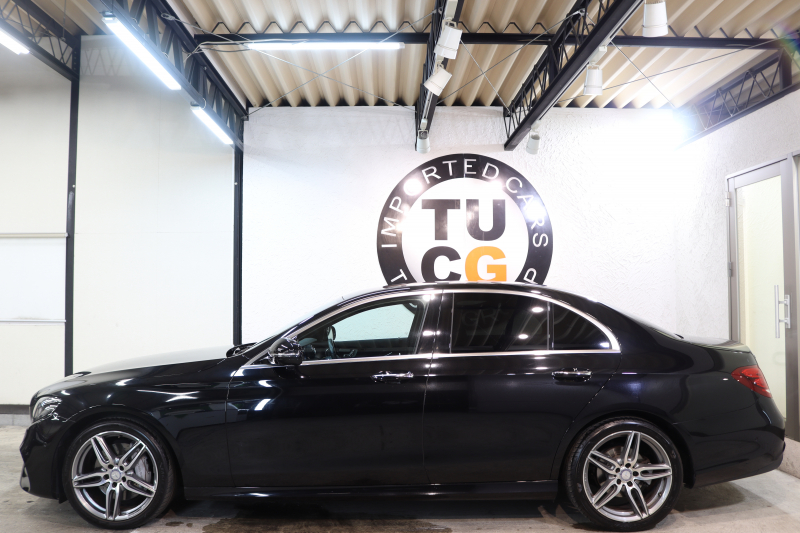 メルセデスベンツ Eクラス E220d AVG ｽﾎﾟｰﾂ ﾚｻﾞｰ&ﾚｰﾀﾞｰｾｰﾌﾃｨPKG　ｷｰﾚｽｺﾞｰ 黒本革 HDDﾅﾋﾞTV ｽﾏﾎ連携 ﾌﾞﾙﾒｽﾀｰ 360ｶﾒﾗ PTS LEDﾗｲﾄ 自動ﾄﾗﾝｸ AMGｴｱﾛ&19AW ﾀﾞｲﾅﾐｯｸS 9AT　2年保証