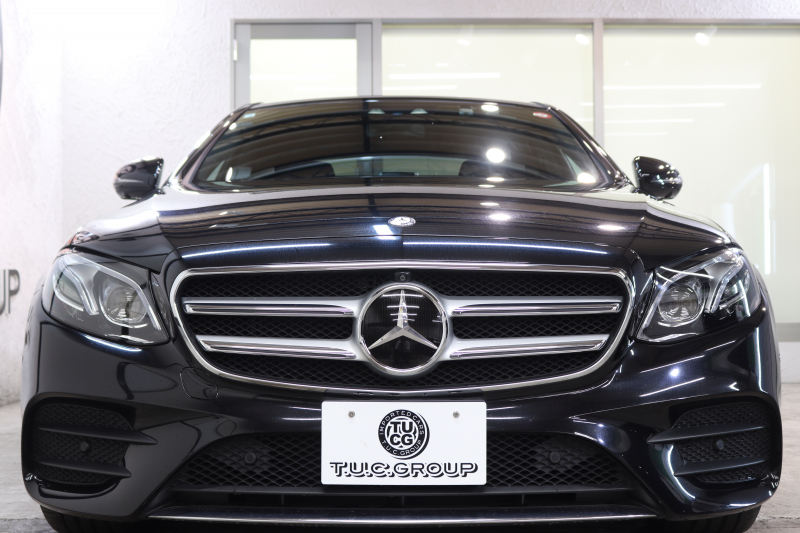 メルセデスベンツ Eクラス E220d AVG ｽﾎﾟｰﾂ ﾚｻﾞｰ&ﾚｰﾀﾞｰｾｰﾌﾃｨPKG　ｷｰﾚｽｺﾞｰ 黒本革 HDDﾅﾋﾞTV ｽﾏﾎ連携 ﾌﾞﾙﾒｽﾀｰ 360ｶﾒﾗ PTS LEDﾗｲﾄ 自動ﾄﾗﾝｸ AMGｴｱﾛ&19AW ﾀﾞｲﾅﾐｯｸS 9AT　2年保証