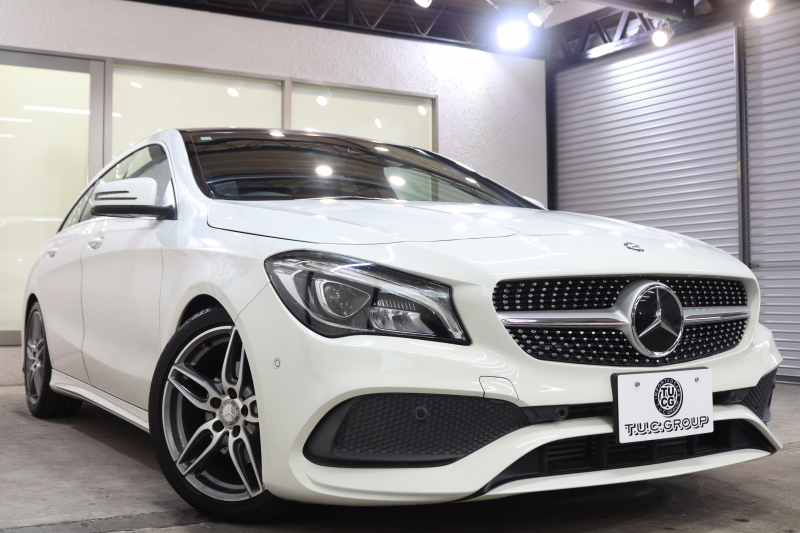 メルセデスベンツ CLAクラス CLA180ｼｭｰﾃｨﾝｸﾞﾌﾞﾚｰｸ ｽﾎﾟｰﾂ AMGﾚｻﾞｰｴｸｽｸﾙｰｼﾌﾞ&ﾚｰﾀﾞｰｾｰﾌﾃｨPKG　後期 ｷｰﾚｽｺﾞｰ 黒本革 ﾊﾟﾉﾗﾏSR HDDﾅﾋﾞTV ｽﾏﾎ連携 harman/kardon ﾊﾞｯｸｶﾒﾗ PTS LEDﾗｲﾄ 自動Rｹﾞｰﾄ ﾊﾝｽﾞﾌﾘｰA AMGｴｱﾛ&18AW　2年保証