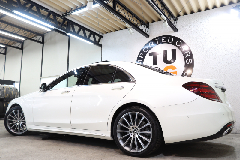 メルセデスベンツ Sクラス S450ｴｸｽｸﾙｰｼﾌﾞ ｽﾎﾟｰﾂﾘﾐﾃｯﾄﾞ AMGﾗｲﾝﾌﾟﾗｽ&ﾚｰﾀﾞｰｾｰﾌﾃｨPKG　ISG搭載 後期 特別仕様車 ｷｰﾚｽｺﾞｰ 黒本革 ﾍﾞﾝﾁﾚｰﾀｰ ﾊﾟﾉﾗﾏSR ﾍｯﾄﾞｱｯﾌﾟD HDDﾅﾋﾞTV ｽﾏﾎ連携 ﾌﾞﾙﾒｽﾀｰ 360ｶﾒﾗ PTS LEDﾗｲﾄ ﾊﾝｽﾞﾌﾘｰA ｸﾛｰｼﾞﾝｸﾞS ｴｱｻｽ 9AT　2年保証