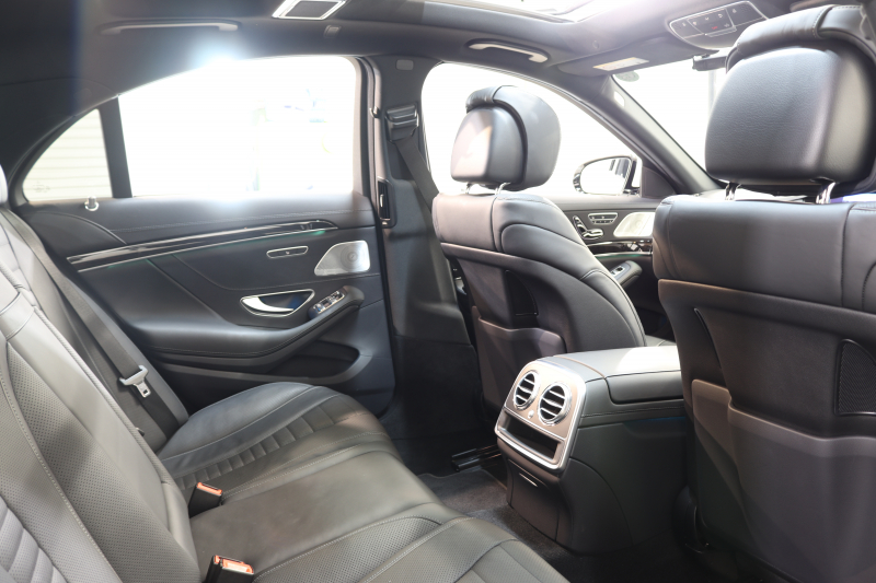 メルセデスベンツ Sクラス S450ｴｸｽｸﾙｰｼﾌﾞ ｽﾎﾟｰﾂﾘﾐﾃｯﾄﾞ AMGﾗｲﾝﾌﾟﾗｽ&ﾚｰﾀﾞｰｾｰﾌﾃｨPKG　ISG搭載 後期 特別仕様車 ｷｰﾚｽｺﾞｰ 黒本革 ﾍﾞﾝﾁﾚｰﾀｰ ﾊﾟﾉﾗﾏSR ﾍｯﾄﾞｱｯﾌﾟD HDDﾅﾋﾞTV ｽﾏﾎ連携 ﾌﾞﾙﾒｽﾀｰ 360ｶﾒﾗ PTS LEDﾗｲﾄ ﾊﾝｽﾞﾌﾘｰA ｸﾛｰｼﾞﾝｸﾞS ｴｱｻｽ 9AT　2年保証