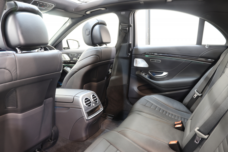 メルセデスベンツ Sクラス S450ｴｸｽｸﾙｰｼﾌﾞ ｽﾎﾟｰﾂﾘﾐﾃｯﾄﾞ AMGﾗｲﾝﾌﾟﾗｽ&ﾚｰﾀﾞｰｾｰﾌﾃｨPKG　ISG搭載 後期 特別仕様車 ｷｰﾚｽｺﾞｰ 黒本革 ﾍﾞﾝﾁﾚｰﾀｰ ﾊﾟﾉﾗﾏSR ﾍｯﾄﾞｱｯﾌﾟD HDDﾅﾋﾞTV ｽﾏﾎ連携 ﾌﾞﾙﾒｽﾀｰ 360ｶﾒﾗ PTS LEDﾗｲﾄ ﾊﾝｽﾞﾌﾘｰA ｸﾛｰｼﾞﾝｸﾞS ｴｱｻｽ 9AT　2年保証