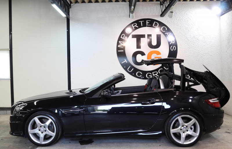 メルセデスベンツ SLKクラス SLK200 BL-EF AMGｽﾎﾟｰﾂ&ﾕｰﾃｨﾘﾃｨPKG　ｷｰﾚｽｺﾞｰ 黒本革 ｴｱｽｶｰﾌ ﾏｼﾞｯｸｽｶｲR HDDﾅﾋﾞTV BT音楽 ﾊﾞｯｸｶﾒﾗ PTS ｷｾﾉﾝ AMGｴｱﾛ&18AW ｸﾙｺﾝ ｴｱｶﾞｲﾄﾞ 7AT　2年保証