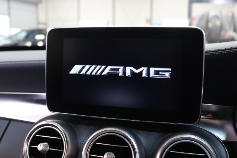 AMG Cクラス C43 4MATIC ｴｸｽｸﾙｰｼﾌﾞ&ﾚｰﾀﾞｰｾｰﾌﾃｨPKG　ｷｰﾚｽｺﾞｰ 黒本革 ﾍｯﾄﾞｱｯﾌﾟD HDDﾅﾋﾞTV BT音楽 ﾌﾞﾙﾒｽﾀｰ ﾊﾞｯｸｶﾒﾗ PTS LEDﾗｲﾄ 自動ﾄﾗﾝｸ ﾊﾝｽﾞﾌﾘｰA AMG専用装備&ﾁｭｰﾆﾝｸﾞﾀﾞｲﾅﾐｯｸS 9AT　2年保証