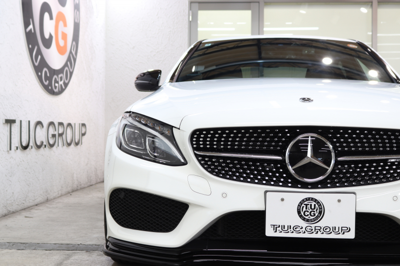 AMG Cクラス C43 4MATIC ｴｸｽｸﾙｰｼﾌﾞ&ﾚｰﾀﾞｰｾｰﾌﾃｨPKG　ｷｰﾚｽｺﾞｰ 黒本革 ﾍｯﾄﾞｱｯﾌﾟD HDDﾅﾋﾞTV BT音楽 ﾌﾞﾙﾒｽﾀｰ ﾊﾞｯｸｶﾒﾗ PTS LEDﾗｲﾄ 自動ﾄﾗﾝｸ ﾊﾝｽﾞﾌﾘｰA AMG専用装備&ﾁｭｰﾆﾝｸﾞﾀﾞｲﾅﾐｯｸS 9AT　2年保証