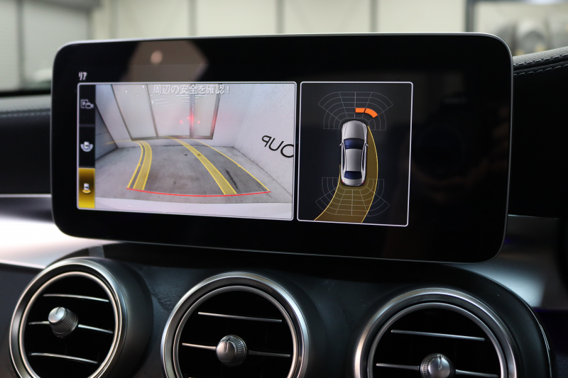 AMG Cクラス C43 4MATIC ﾚｰﾀﾞｰｾｰﾌﾃｨPKG　後期 1ｵｰﾅｰ ｷｰﾚｽｺﾞｰ 黒本革 ﾊﾟﾉﾗﾏSR ﾍｯﾄﾞｱｯﾌﾟD HDDﾅﾋﾞTV ｽﾏﾎ連携 ﾌﾞﾙﾒｽﾀｰ ﾊﾞｯｸｶﾒﾗ PTS LEDﾗｲﾄ 自動ﾄﾗﾝｸ ﾊﾝｽﾞﾌﾘｰA AMG専用装備&ﾁｭｰﾆﾝｸﾞﾀﾞｲﾅﾐｯｸS 9AT　2年保証