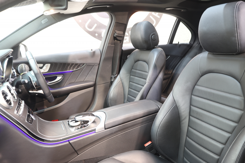 AMG Cクラス C43 4MATIC ﾚｰﾀﾞｰｾｰﾌﾃｨPKG　後期 1ｵｰﾅｰ ｷｰﾚｽｺﾞｰ 黒本革 ﾊﾟﾉﾗﾏSR ﾍｯﾄﾞｱｯﾌﾟD HDDﾅﾋﾞTV ｽﾏﾎ連携 ﾌﾞﾙﾒｽﾀｰ ﾊﾞｯｸｶﾒﾗ PTS LEDﾗｲﾄ 自動ﾄﾗﾝｸ ﾊﾝｽﾞﾌﾘｰA AMG専用装備&ﾁｭｰﾆﾝｸﾞﾀﾞｲﾅﾐｯｸS 9AT　2年保証