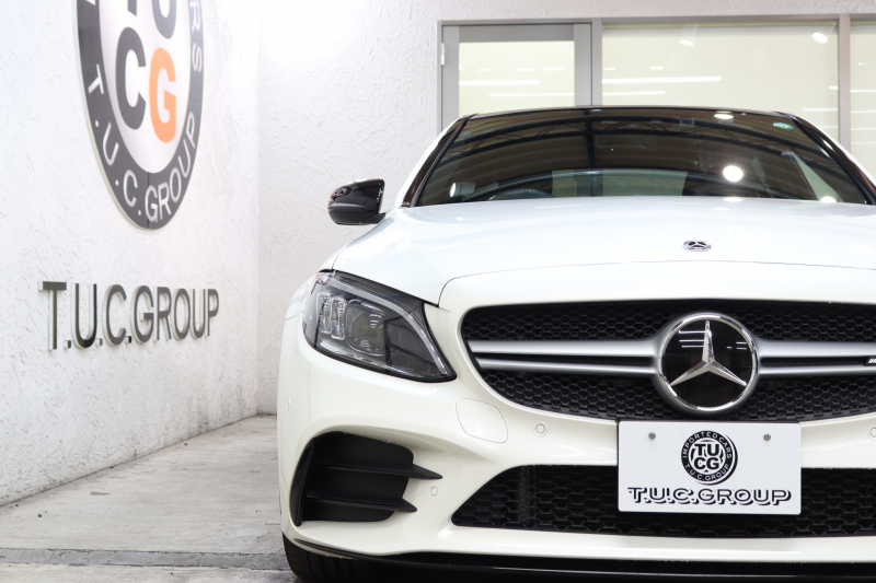 AMG Cクラス C43 4MATIC ﾚｰﾀﾞｰｾｰﾌﾃｨPKG　後期 1ｵｰﾅｰ ｷｰﾚｽｺﾞｰ 黒本革 ﾊﾟﾉﾗﾏSR ﾍｯﾄﾞｱｯﾌﾟD HDDﾅﾋﾞTV ｽﾏﾎ連携 ﾌﾞﾙﾒｽﾀｰ ﾊﾞｯｸｶﾒﾗ PTS LEDﾗｲﾄ 自動ﾄﾗﾝｸ ﾊﾝｽﾞﾌﾘｰA AMG専用装備&ﾁｭｰﾆﾝｸﾞﾀﾞｲﾅﾐｯｸS 9AT　2年保証