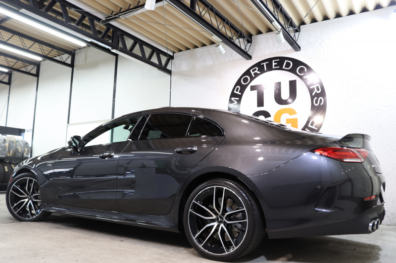 AMG CLSクラス CLS53 4MATIC+ ﾚｰﾀﾞｰｾｰﾌﾃｨPKG　ISG搭載 中期 NEWﾃﾞｻﾞｲﾝﾎﾞﾝﾈｯﾄ ｷｰﾚｽｺﾞｰ 黒本革 ﾍﾞﾝﾁﾚｰﾀ SR HUD HDDﾅﾋﾞTV&TVｷｬﾝ ｽﾏﾎ連携 ﾌﾞﾙﾒｽﾀｰ 360ｶﾒﾗ PTS LEDﾗｲﾄ 自動ﾄﾗﾝｸ ﾊﾝｽﾞﾌﾘｰA ﾊﾟﾅﾒﾘｶｰﾅｸﾞﾘﾙ AMG専用装備&ﾁｭｰﾆﾝｸﾞ 9AT 希少色　2年保証