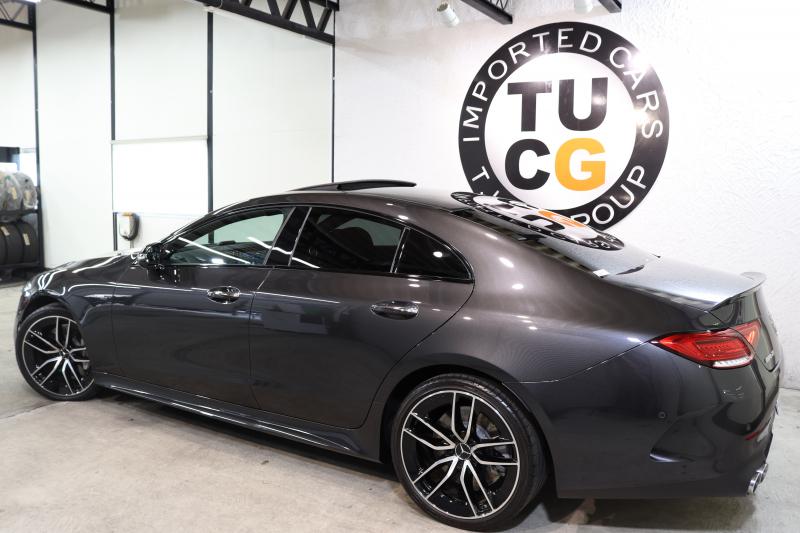 AMG CLSクラス CLS53 4MATIC+ ﾚｰﾀﾞｰｾｰﾌﾃｨPKG　ISG搭載 中期 NEWﾃﾞｻﾞｲﾝﾎﾞﾝﾈｯﾄ ｷｰﾚｽｺﾞｰ 黒本革 ﾍﾞﾝﾁﾚｰﾀ SR HUD HDDﾅﾋﾞTV&TVｷｬﾝ ｽﾏﾎ連携 ﾌﾞﾙﾒｽﾀｰ 360ｶﾒﾗ PTS LEDﾗｲﾄ 自動ﾄﾗﾝｸ ﾊﾝｽﾞﾌﾘｰA ﾊﾟﾅﾒﾘｶｰﾅｸﾞﾘﾙ AMG専用装備&ﾁｭｰﾆﾝｸﾞ 9AT 希少色　2年保証