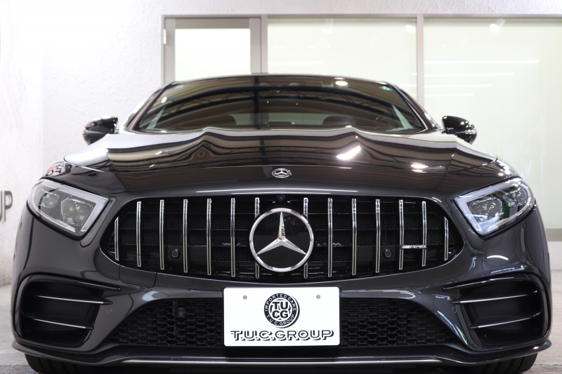 AMG CLSクラス CLS53 4MATIC+ ﾚｰﾀﾞｰｾｰﾌﾃｨPKG　ISG搭載 中期 NEWﾃﾞｻﾞｲﾝﾎﾞﾝﾈｯﾄ ｷｰﾚｽｺﾞｰ 黒本革 ﾍﾞﾝﾁﾚｰﾀ SR HUD HDDﾅﾋﾞTV&TVｷｬﾝ ｽﾏﾎ連携 ﾌﾞﾙﾒｽﾀｰ 360ｶﾒﾗ PTS LEDﾗｲﾄ 自動ﾄﾗﾝｸ ﾊﾝｽﾞﾌﾘｰA ﾊﾟﾅﾒﾘｶｰﾅｸﾞﾘﾙ AMG専用装備&ﾁｭｰﾆﾝｸﾞ 9AT 希少色　2年保証