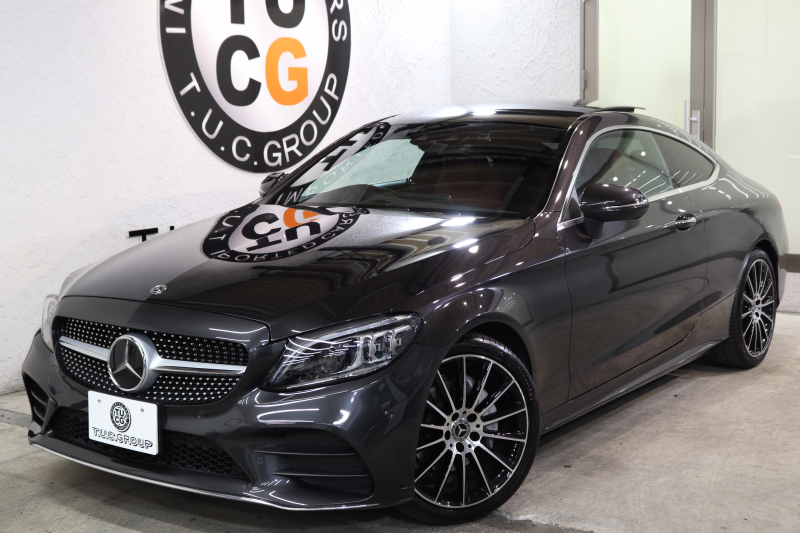 メルセデスベンツ Cクラス C180ｸｰﾍﾟ ｽﾎﾟｰﾂ ﾚｻﾞｰｴｸｽｸﾙｰｼﾌﾞ&ﾚｰﾀﾞｰｾｰﾌﾃｨPKG　後期 ｷｰﾚｽｺﾞｰ 赤本革 ﾊﾟﾉﾗﾏSR ﾍｯﾄﾞｱｯﾌﾟD HDDﾅﾋﾞTV ｽﾏﾎ連携 ﾊﾞｯｸｶﾒﾗ PTS LEDﾗｲﾄ AMGｴｱﾛ&19AW ﾀﾞｲﾅﾐｯｸS ｴｱｻｽ 9AT　2年保証