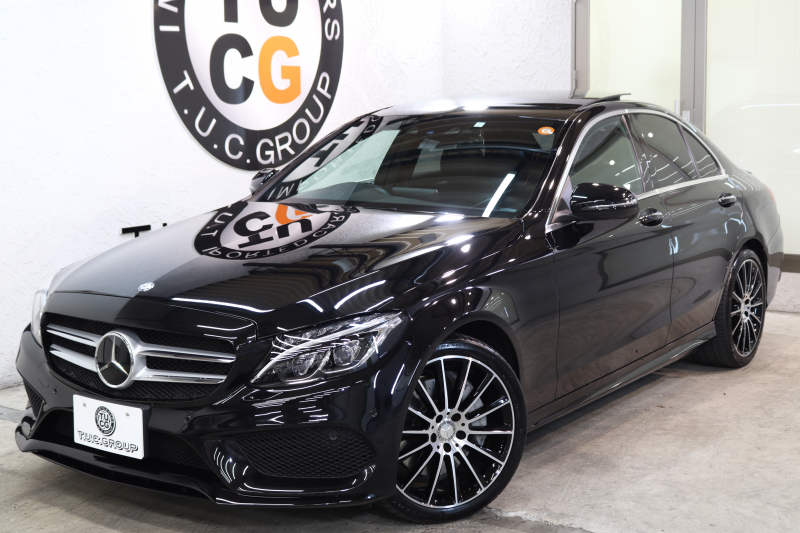 メルセデスベンツ Cクラス C250 ｽﾎﾟｰﾂ ﾚｻﾞｰｴｸｽｸﾙｰｼﾌﾞ&ﾚｰﾀﾞｰｾｰﾌﾃｨPKG　ｷｰﾚｽｺﾞｰ 黒本革 ﾊﾟﾉﾗﾏSR ﾍｯﾄﾞｱｯﾌﾟD HDDﾅﾋﾞTV&ｷｬﾝｾﾗｰ BT音楽 ﾌﾞﾙﾒｽﾀｰ Bｶﾒﾗ PTS LEDﾗｲﾄ 自動ﾄﾗﾝｸ ﾊﾝｽﾞﾌﾘｰA AMGｴｱﾛ&19AW ﾄﾗﾝｸ&Fﾘｯﾌﾟｽﾎﾟｲﾗ- ｴｱｻｽ 7AT　2年保証