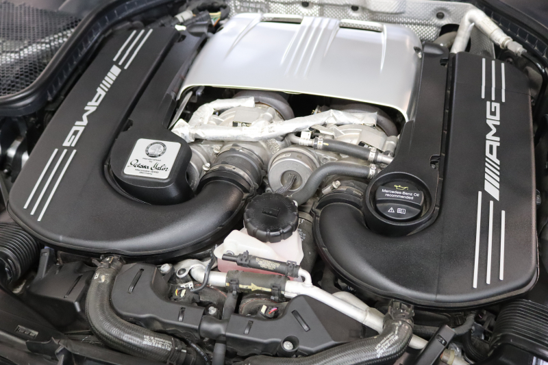 AMG Cクラス C63ｽﾃｰｼｮﾝﾜｺﾞﾝ ﾚｰﾀﾞｰｾｰﾌﾃｨPKG　ｷｰﾚｽｺﾞｰ 黒本革 ﾊﾟﾉﾗﾏSR HDDﾅﾋﾞTV BT音楽 ﾊﾞｯｸｶﾒﾗ PTS LEDﾗｲﾄ 自動Rｹﾞｰﾄ ﾊﾝｽﾞﾌﾘｰA AMG専用装備&ﾁｭｰﾆﾝｸﾞﾀﾞｲﾅﾐｯｸS H&Rﾀﾞｳﾝﾀﾞｽ 7AT　2年保証