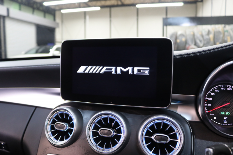 AMG Cクラス C63ｽﾃｰｼｮﾝﾜｺﾞﾝ ﾚｰﾀﾞｰｾｰﾌﾃｨPKG　ｷｰﾚｽｺﾞｰ 黒本革 ﾊﾟﾉﾗﾏSR HDDﾅﾋﾞTV BT音楽 ﾊﾞｯｸｶﾒﾗ PTS LEDﾗｲﾄ 自動Rｹﾞｰﾄ ﾊﾝｽﾞﾌﾘｰA AMG専用装備&ﾁｭｰﾆﾝｸﾞﾀﾞｲﾅﾐｯｸS H&Rﾀﾞｳﾝﾀﾞｽ 7AT　2年保証