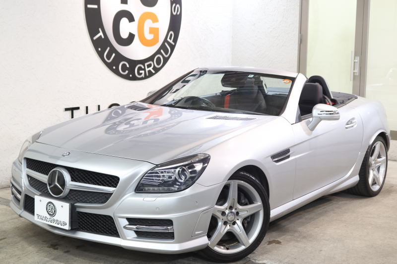 メルセデスベンツ SLKクラス SLK200 ｴｸｽｸﾙｰｼﾌﾞ AMGｽﾎﾟｰﾂ&ﾚｰﾀﾞｰｾｰﾌﾃｨPKG　ｷｰﾚｽｺﾞｰ 黒本革 ﾚｯﾄﾞｶﾗｰｼｰﾄﾍﾞﾙﾄ ｴｱｽｶｰﾌ ﾊﾞﾘｵﾙｰﾌ HDDﾅﾋﾞTV BT音楽 PTS ｷｾﾉﾝﾗｲﾄ AMGｴｱﾛ&18AW ｴｱｶﾞｲﾄﾞ 7AT　2年保証