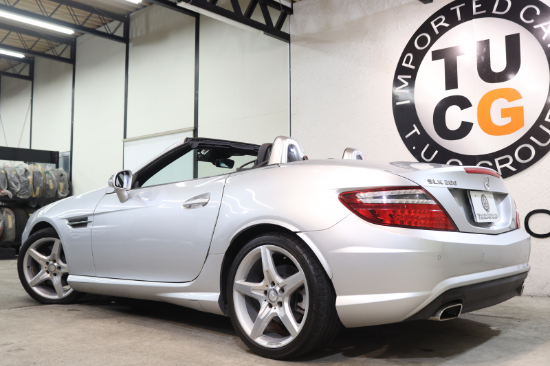 メルセデスベンツ SLKクラス SLK200 ｴｸｽｸﾙｰｼﾌﾞ AMGｽﾎﾟｰﾂ&ﾚｰﾀﾞｰｾｰﾌﾃｨPKG　ｷｰﾚｽｺﾞｰ 黒本革 ﾚｯﾄﾞｶﾗｰｼｰﾄﾍﾞﾙﾄ ｴｱｽｶｰﾌ ﾊﾞﾘｵﾙｰﾌ HDDﾅﾋﾞTV BT音楽 PTS ｷｾﾉﾝﾗｲﾄ AMGｴｱﾛ&18AW ｴｱｶﾞｲﾄﾞ 7AT　2年保証