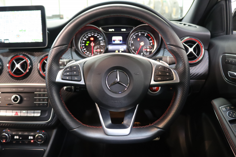 メルセデスベンツ Aクラス A250 ｼｭﾎﾟﾙﾄ 4MATIC ﾚｰﾀﾞｰｾｰﾌﾃｨPKG　後期 ｷｰﾚｽｺﾞｰ ﾚｻﾞｰDINAMICAｼｰﾄ ﾊﾟﾉﾗﾏSR HDDﾅﾋﾞTV ｽﾏﾎ連携 ﾊﾞｯｸｶﾒﾗ PTS LEDﾗｲﾄ AMGｴｱﾛ&18AW SPORT専用ﾁｭｰﾆﾝｸﾞ 7AT　2年保証