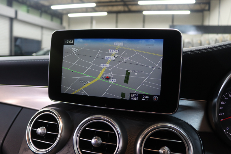 メルセデスベンツ Cクラス C180ｸｰﾍﾟ ｽﾎﾟｰﾂ ﾚｰﾀﾞｰｾｰﾌﾃｨPKG　1ｵｰﾅｰ ｷｰﾚｽｺﾞｰ 黒革 HDDﾅﾋﾞTV BT音楽 ﾊﾞｯｸｶﾒﾗ PTS LEDﾗｲﾄ AMGｴｱﾛ&18AW ﾀﾞｲﾅﾐｯｸS 9AT　2年保証