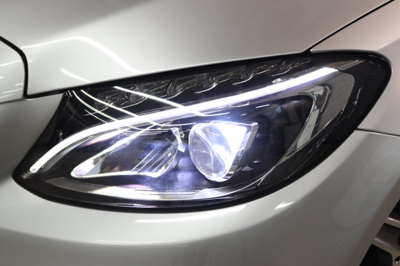 メルセデスベンツ Cクラス C180ｸｰﾍﾟ ｽﾎﾟｰﾂ ﾚｰﾀﾞｰｾｰﾌﾃｨPKG　1ｵｰﾅｰ ｷｰﾚｽｺﾞｰ 黒革 HDDﾅﾋﾞTV BT音楽 ﾊﾞｯｸｶﾒﾗ PTS LEDﾗｲﾄ AMGｴｱﾛ&18AW ﾀﾞｲﾅﾐｯｸS 9AT　2年保証