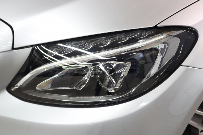 メルセデスベンツ Cクラス C180ｸｰﾍﾟ ｽﾎﾟｰﾂ ﾚｰﾀﾞｰｾｰﾌﾃｨPKG　1ｵｰﾅｰ ｷｰﾚｽｺﾞｰ 黒革 HDDﾅﾋﾞTV BT音楽 ﾊﾞｯｸｶﾒﾗ PTS LEDﾗｲﾄ AMGｴｱﾛ&18AW ﾀﾞｲﾅﾐｯｸS 9AT　2年保証