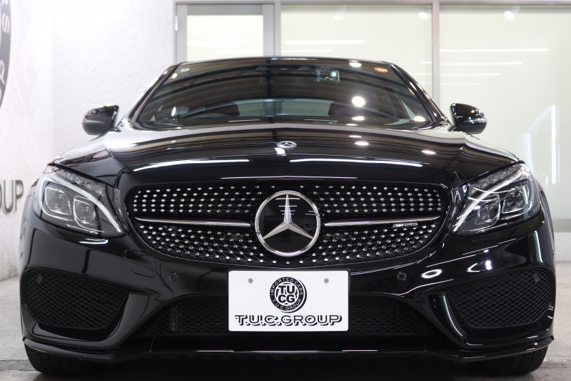 AMG Cクラス C43 4MATIC ｴｸｽｸﾙｰｼﾌﾞ&ﾚｰﾀﾞｰｾｰﾌﾃｨPKG　中期 1ｵｰﾅｰ ｷｰﾚｽｺﾞｰ 赤本革 ﾊﾟﾉﾗﾏSR ﾍｯﾄﾞｱｯﾌﾟD HDDﾅﾋﾞTV BT音楽 ﾊﾞｯｸｶﾒﾗ PTS LEDﾗｲﾄ 自動ﾄﾗﾝｸ ﾊﾝｽﾞﾌﾘｰA AMG専用装備&ﾁｭｰﾆﾝｸﾞﾀﾞｲﾅﾐｯｸS 9AT　2年保証