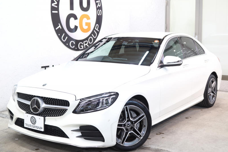 メルセデスベンツ Cクラス C200 AVG AMGﾗｲﾝ ﾚｻﾞｰｴｸｽｸﾙｰｼﾌﾞ&ﾚｰﾀﾞｰｾｰﾌﾃｨPKG　BSG搭載 後期 MEｺﾈｸﾄ ｷｰﾚｽｺﾞｰ 黒本革 ﾍｯﾄﾞｱｯﾌﾟD HDDﾅﾋﾞTV ｽﾏﾎ連携 ﾌﾞﾙﾒｽﾀｰ ﾊﾞｯｸｶﾒﾗ PTS LEDﾗｲﾄ 自動ﾄﾗﾝｸ ﾊﾝｽﾞﾌﾘｰA AMGｴｱﾛ&18AW ｴｱｻｽ 9AT　2年保証