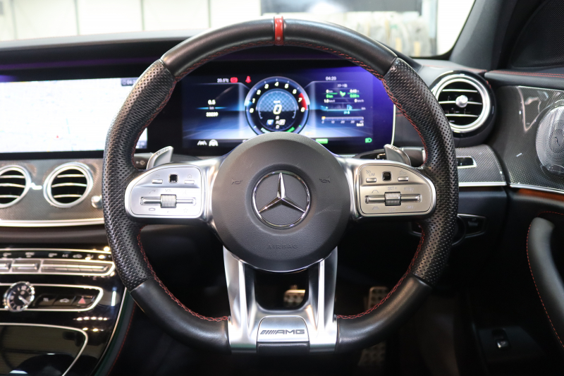 AMG Eクラス E53 4MATIC+ ｴｸｽｸﾙｰｼﾌﾞ&ﾚｰﾀﾞｰｾｰﾌﾃｨPKG　ISG搭載 中期 NEWｽﾃｱﾘﾝｸﾞ ｷｰﾚｽｺﾞｰ 黒本革 ﾍﾞﾝﾁﾚｰﾀｰ ﾊﾟﾉﾗﾏSR HUD HDDﾅﾋﾞTV ｽﾏﾎ連携 ﾌﾞﾙﾒｽﾀｰ 360ｶﾒﾗ PTS LEDﾗｲﾄ 自動ﾄﾗﾝｸ ﾊﾝｽﾞﾌﾘｰA AMG専用装備&ﾁｭｰﾆﾝｸﾞﾀﾞｲﾅﾐｯｸS 9AT　2年保証