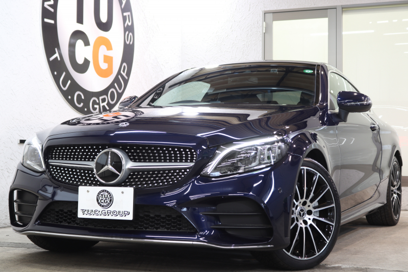 メルセデスベンツ Cクラス C180ｸｰﾍﾟ ｽﾎﾟｰﾂ ﾚｻﾞｰｴｸｽｸﾙｰｼﾌﾞ&ﾚｰﾀﾞｰｾｰﾌﾃｨPKG　後期 MEｺﾈｸﾄ ｷｰﾚｽｺﾞｰ 黒本革 ﾊﾟﾉﾗﾏSR ﾍｯﾄﾞｱｯﾌﾟD HDDﾅﾋﾞTV ｽﾏﾎ連携 ﾊﾞｯｸｶﾒﾗ PTS LEDﾗｲﾄ AMGｴｱﾛ&19AW ﾀﾞｲﾅﾐｯｸS ｴｱｻｽ 9AT 希少色　2年保証