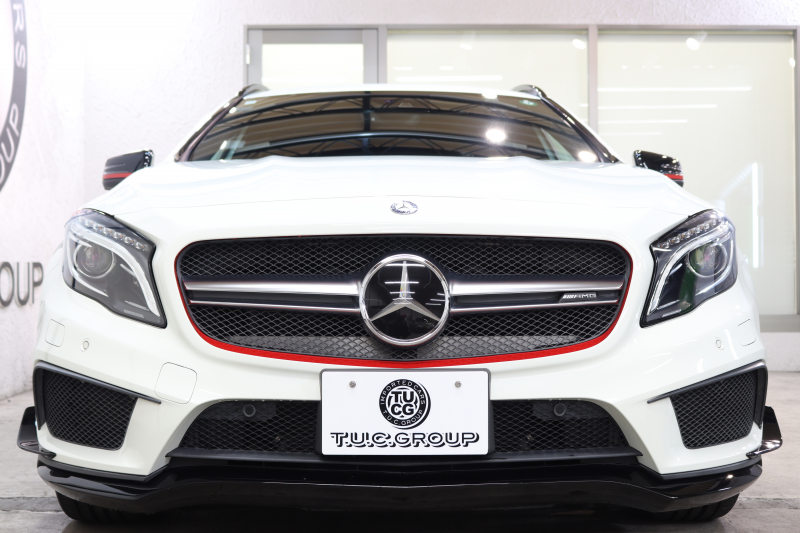 AMG GLA GLA45 4MATIC ｴﾃﾞｨｼｮﾝ1 ﾚｰﾀﾞｰｾｰﾌﾃｨPKG　全国限定300台 黒本革 HDDﾅﾋﾞTV BT音楽 ﾊﾞｯｸｶﾒﾗ PTS ｷｾﾉﾝ 自動Rｹﾞｰﾄ Edition1専用ｴｱﾛ&20AW 専用ｻｲﾄﾞﾃﾞｶｰﾙ 7AT　2年保証