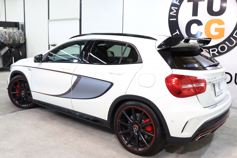 AMG GLA GLA45 4MATIC ｴﾃﾞｨｼｮﾝ1 ﾚｰﾀﾞｰｾｰﾌﾃｨPKG　全国限定300台 黒本革 HDDﾅﾋﾞTV BT音楽 ﾊﾞｯｸｶﾒﾗ PTS ｷｾﾉﾝ 自動Rｹﾞｰﾄ Edition1専用ｴｱﾛ&20AW 専用ｻｲﾄﾞﾃﾞｶｰﾙ 7AT　2年保証