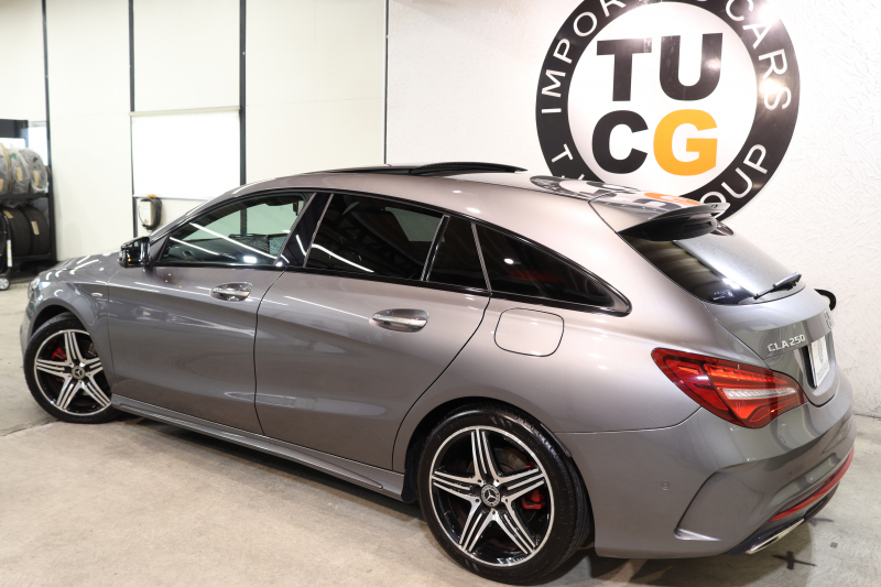 メルセデスベンツ CLAクラス CLA250 ｼｭﾎﾟﾙﾄ 4MATIC ｼｭｰﾃｨﾝｸﾞﾌﾞﾚｰｸ AMGﾚｻﾞｰｴｸｽｸﾙｰｼﾌﾞ&ﾚｰﾀﾞｰｾｰﾌﾃｨPKG　後期 ｷｰﾚｽｺﾞｰ 黒本革 ﾊﾟﾉﾗﾏSR HDDﾅﾋﾞTV ｽﾏﾎ連携 harman/kardon ﾊﾞｯｸｶﾒﾗ PTS LEDﾗｲﾄ 自動Rｹﾞｰﾄ ﾊﾝｽﾞﾌﾘｰA SPORT専用ﾁｭｰﾆﾝｸﾞ 7AT 希少色　2年保証