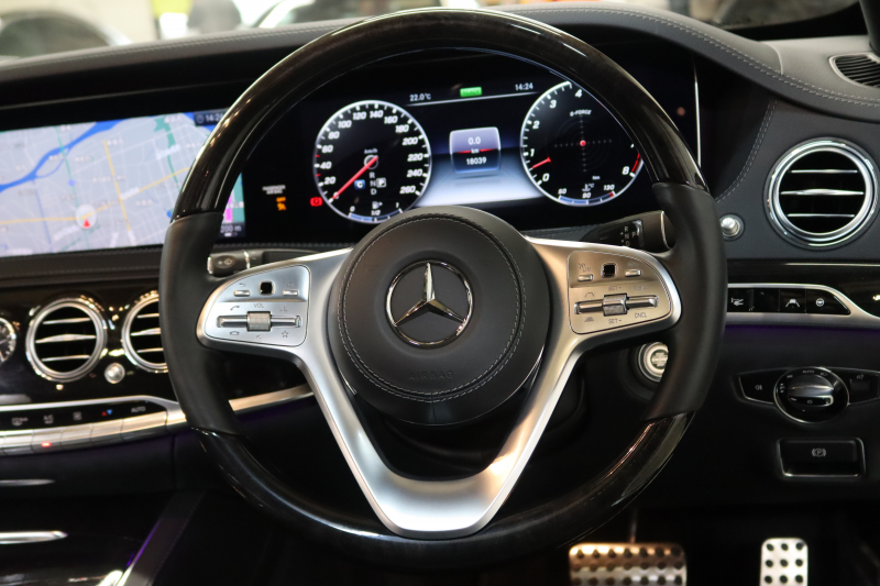 メルセデスベンツ Sクラス S450ﾛﾝｸﾞ AMGﾗｲﾝﾌﾟﾗｽ ﾚｰﾀﾞｰｾｰﾌﾃｨPKG　ISG搭載 後期 ｷｰﾚｽｺﾞｰ 黒本革 ﾍﾞﾝﾁﾚｰﾀｰ ﾊﾟﾉﾗﾏSR ﾍｯﾄﾞｱｯﾌﾟD HDDﾅﾋﾞTV ｽﾏﾎ連携 ﾌﾞﾙﾒｽﾀｰ 360ｶﾒﾗ PTS LEDﾗｲﾄ 自動ﾄﾗﾝｸ ﾊﾝｽﾞﾌﾘｰA ｸﾛｰｼﾞﾝｸﾞS ﾜｲﾔﾚｽ充電 9AT　2年保証