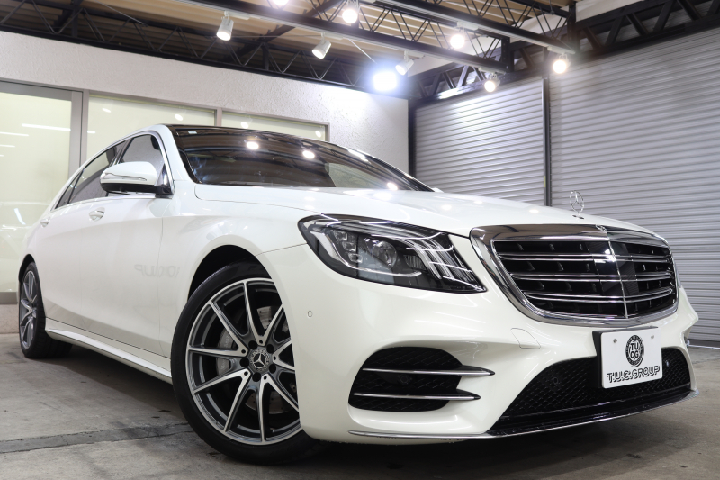メルセデスベンツ Sクラス S450ﾛﾝｸﾞ AMGﾗｲﾝﾌﾟﾗｽ ﾚｰﾀﾞｰｾｰﾌﾃｨPKG　ISG搭載 後期 ｷｰﾚｽｺﾞｰ 黒本革 ﾍﾞﾝﾁﾚｰﾀｰ ﾊﾟﾉﾗﾏSR ﾍｯﾄﾞｱｯﾌﾟD HDDﾅﾋﾞTV ｽﾏﾎ連携 ﾌﾞﾙﾒｽﾀｰ 360ｶﾒﾗ PTS LEDﾗｲﾄ 自動ﾄﾗﾝｸ ﾊﾝｽﾞﾌﾘｰA ｸﾛｰｼﾞﾝｸﾞS ﾜｲﾔﾚｽ充電 9AT　2年保証