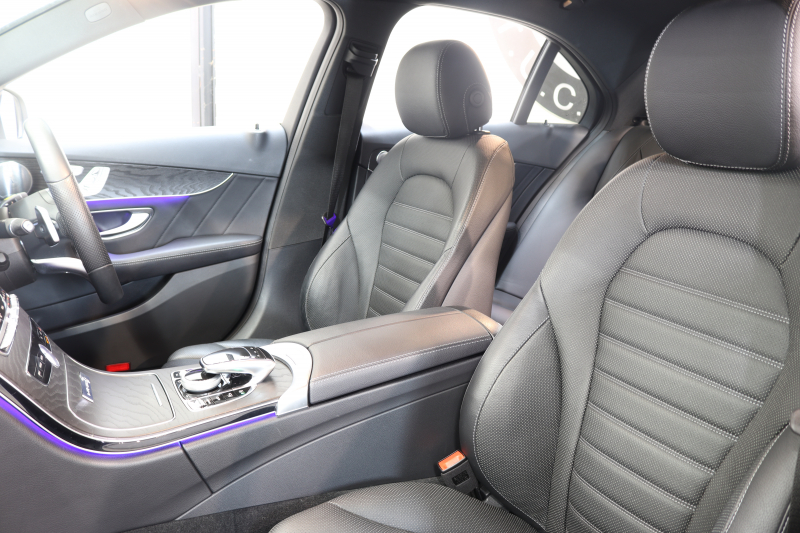 メルセデスベンツ Cクラス C200 ﾛｰﾚｳｽｴﾃﾞｨｼｮﾝ ﾚｻﾞｰｴｸｽｸﾙｰｼﾌﾞ&ﾚｰﾀﾞｰｾｰﾌﾃｨPKG　特別仕様車 BSG搭載 後期 ｷｰﾚｽｺﾞｰ 黒本革 ﾍｯﾄﾞｱｯﾌﾟD HDDﾅﾋﾞTV ｽﾏﾎ連携 ﾌﾞﾙﾒｽﾀｰ 360ｶﾒﾗ PTS LEDﾗｲﾄ 自動ﾄﾗﾝｸ ﾊﾝｽﾞﾌﾘｰA AMGｴｱﾛ&18AW ｴｱｻｽ 9AT　2年保証