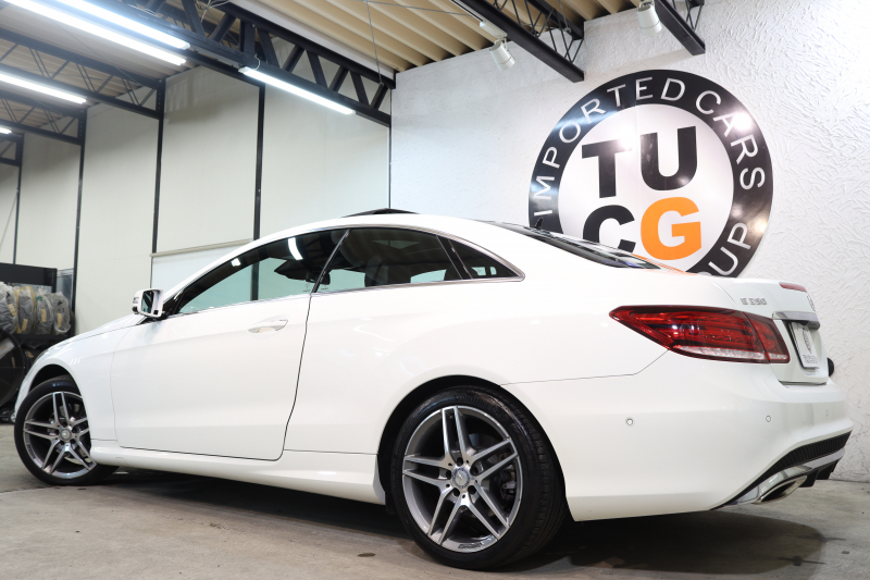 メルセデスベンツ Eクラス E250ｸｰﾍﾟ AMGｽﾎﾟｰﾂ&ﾚｰﾀﾞｰｾｰﾌﾃｨPKG　後期 1ｵｰﾅｰ ｷｰﾚｽｺﾞｰ 黒本革 ﾊﾟﾉﾗﾏSR HDDﾅﾋﾞTV BT音楽 360ｶﾒﾗ PTS LEDﾗｲﾄ AMGｴｱﾛ&18AW 7AT　2年保証