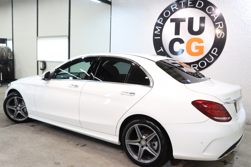 メルセデスベンツ Cクラス C200 AVG AMGﾗｲﾝ ﾚｻﾞｰｴｸｽｸﾙｰｼﾌﾞ&ﾚｰﾀﾞｰｾｰﾌﾃｨPKG　ｷｰﾚｽｺﾞｰ 黒本革 ﾍｯﾄﾞｱｯﾌﾟD HDDﾅﾋﾞTV BT音楽 ﾊﾞｯｸｶﾒﾗ PTS LEDﾗｲﾄ 自動ﾄﾗﾝｸ ﾊﾝｽﾞﾌﾘｰA AMGｴｱﾛ&18AW ｴｱｻｽ ﾀﾞｲﾅﾐｯｸS 7AT　2年保証