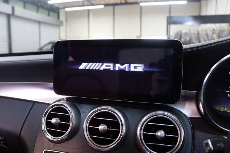 AMG Cクラス C43 4MATIC ﾚｰﾀﾞｰｾｰﾌﾃｨPKG　後期 MEｺﾈｸﾄ ｷｰﾚｽｺﾞｰ 赤本革 ﾊﾟﾉﾗﾏSR ﾍｯﾄﾞｱｯﾌﾟD HDDﾅﾋﾞTV ｽﾏﾎ連携 ﾌﾞﾙﾒｽﾀｰ ﾊﾞｯｸｶﾒﾗ PTS LEDﾗｲﾄ 自動ﾄﾗﾝｸ ﾊﾝｽﾞﾌﾘｰA AMG専用装備&ﾁｭｰﾆﾝｸﾞﾀﾞｲﾅﾐｯｸS 9AT　2年保証