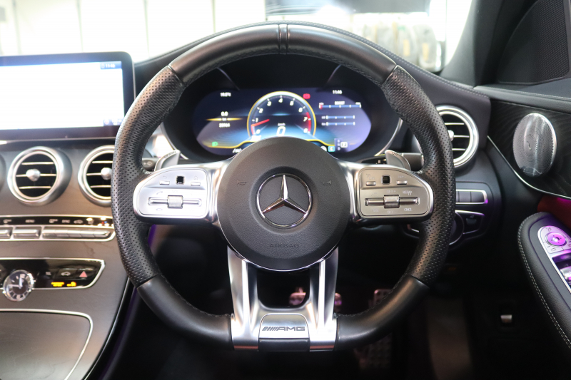 AMG Cクラス C43 4MATIC ﾚｰﾀﾞｰｾｰﾌﾃｨPKG　後期 MEｺﾈｸﾄ ｷｰﾚｽｺﾞｰ 赤本革 ﾊﾟﾉﾗﾏSR ﾍｯﾄﾞｱｯﾌﾟD HDDﾅﾋﾞTV ｽﾏﾎ連携 ﾌﾞﾙﾒｽﾀｰ ﾊﾞｯｸｶﾒﾗ PTS LEDﾗｲﾄ 自動ﾄﾗﾝｸ ﾊﾝｽﾞﾌﾘｰA AMG専用装備&ﾁｭｰﾆﾝｸﾞﾀﾞｲﾅﾐｯｸS 9AT　2年保証