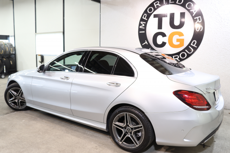 メルセデスベンツ Cクラス C220d AVG AMGﾗｲﾝ ﾚｰﾀﾞｰｾｰﾌﾃｨPKG　後期 ｷｰﾚｽｺﾞｰ 黒革 HDDﾅﾋﾞTV ｽﾏﾎ連携 ﾊﾞｯｸｶﾒﾗ PTS LEDﾗｲﾄ AMGｴｱﾛ&18AW ﾀﾞｲﾅﾐｯｸS ｴｱｻｽ 9AT　2年保証