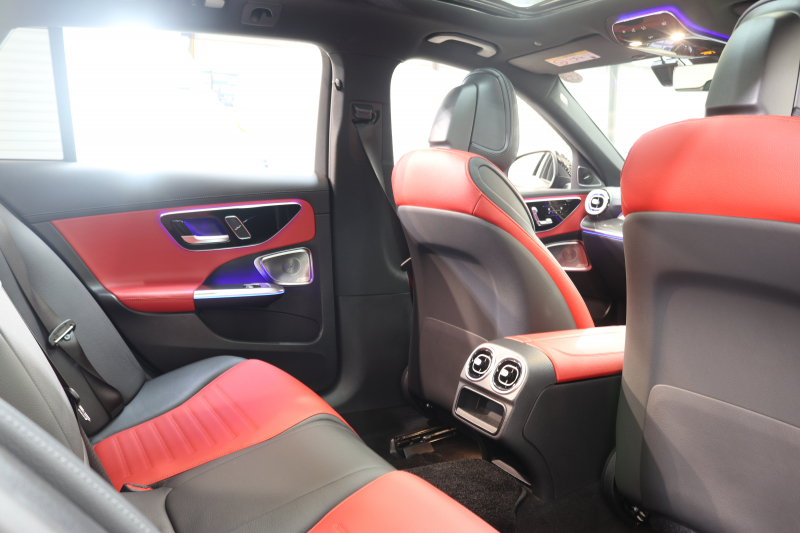 AMG Cクラス C43ｽﾃｰｼｮﾝﾜｺﾞﾝ 4MATIC ｽﾃｰｼｮﾝﾜｺﾞﾝ ﾚｰﾀﾞｰｾｰﾌﾃｨPKG　BSG搭載 MEｺﾈｸﾄ ｷｰﾚｽｺﾞｰ 赤/黒本革 ﾍﾞﾝﾁﾚｰﾀｰ ﾊﾟﾉﾗﾏSR ﾍｯﾄﾞｱｯﾌﾟD MBUXﾅﾋﾞTV&ARﾅﾋﾞ ｽﾏﾎ連携 ﾌﾞﾙﾒｽﾀｰ 360ｶﾒﾗ PTS LEDﾗｲﾄ 自動Rｹﾞｰﾄ AMG専用装備&ﾁｭｰﾆﾝｸﾞ 9AT　2年保証