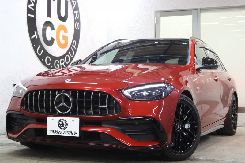 AMG Cクラス C43ｽﾃｰｼｮﾝﾜｺﾞﾝ 4MATIC ｽﾃｰｼｮﾝﾜｺﾞﾝ ﾚｰﾀﾞｰｾｰﾌﾃｨPKG　BSG搭載 MEｺﾈｸﾄ ｷｰﾚｽｺﾞｰ 赤/黒本革 ﾍﾞﾝﾁﾚｰﾀｰ ﾊﾟﾉﾗﾏSR ﾍｯﾄﾞｱｯﾌﾟD MBUXﾅﾋﾞTV&ARﾅﾋﾞ ｽﾏﾎ連携 ﾌﾞﾙﾒｽﾀｰ 360ｶﾒﾗ PTS LEDﾗｲﾄ 自動Rｹﾞｰﾄ AMG専用装備&ﾁｭｰﾆﾝｸﾞ 9AT　2年保証