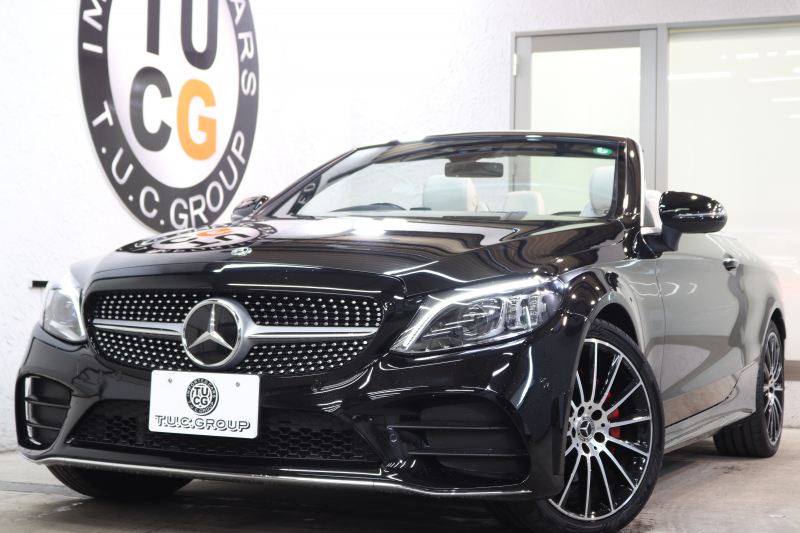 メルセデスベンツ Cクラス C180ｶﾌﾞﾘｵﾚ ｽﾎﾟｰﾂ ﾚｻﾞｰｴｸｽｸﾙｰｼﾌﾞ&ﾚｰﾀﾞｰｾｰﾌﾃｨPKG　後期 MEｺﾈｸﾄ ｷｰﾚｽｺﾞｰ 白本革 ｴｱｽｶｰﾌ ﾍｯﾄﾞｱｯﾌﾟD HDDﾅﾋﾞTV ｽﾏﾎ連携 ﾊﾞｯｸｶﾒﾗ PTS LEDﾗｲﾄ AMGｴｱﾛ&19AW ｴｱｻｽ ﾀﾞｲﾅﾐｯｸS 9AT　2年保証